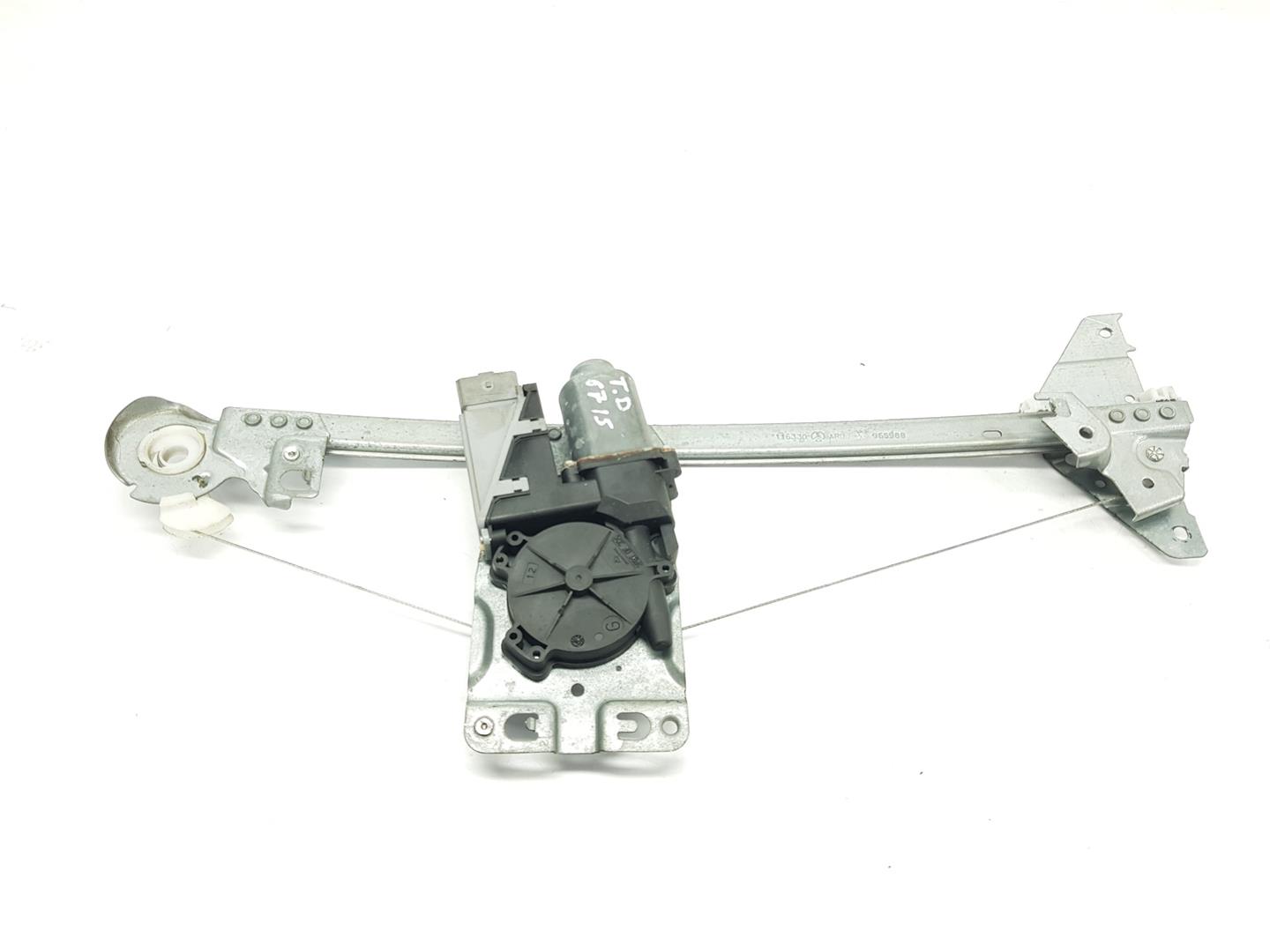 PEUGEOT 307 1 generation (2001-2008) Rear Right Door Window Regulator 9224A4, 9224A4 22734222