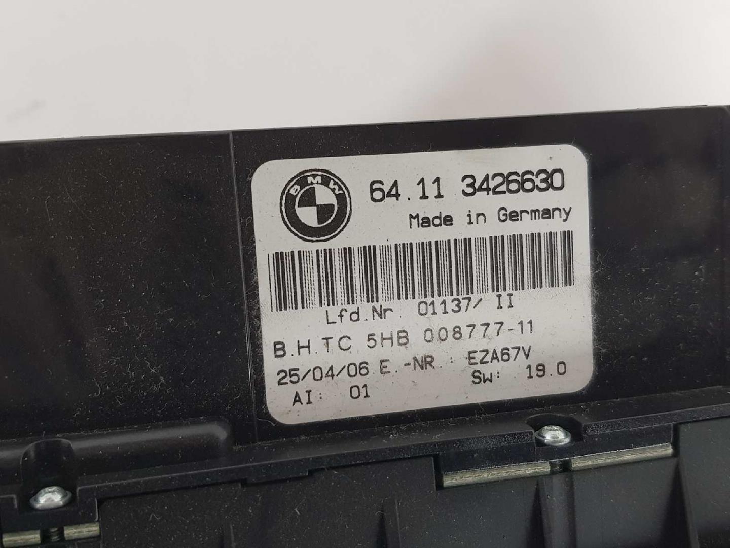 BMW X3 E83 (2003-2010) Unité de climatisation 64113426630, 5HB008777, 64113443981 19653267