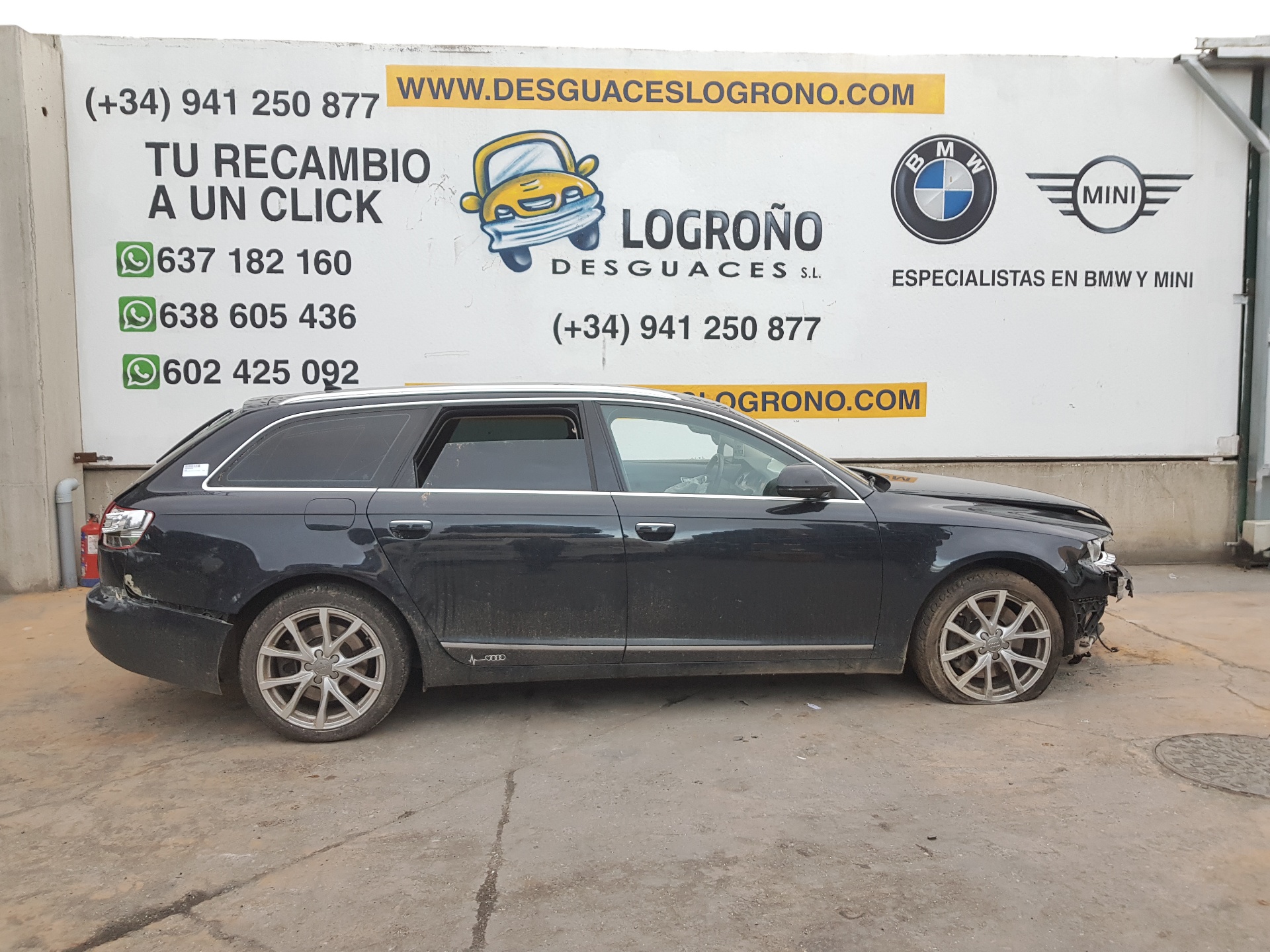 AUDI A6 allroad C6 (2006-2011) Стеклоподъемник передней левой двери 4F0837461D,4F0837461D 24198555