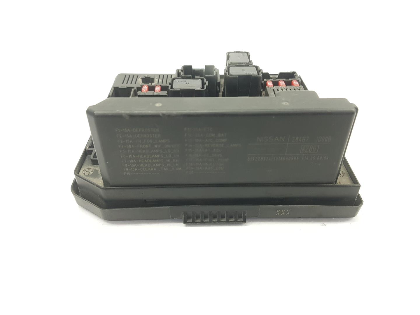 NISSAN Qashqai 1 generation (2007-2014) Fuse Box 284B7JD00B, 284B7JD00B 24234102