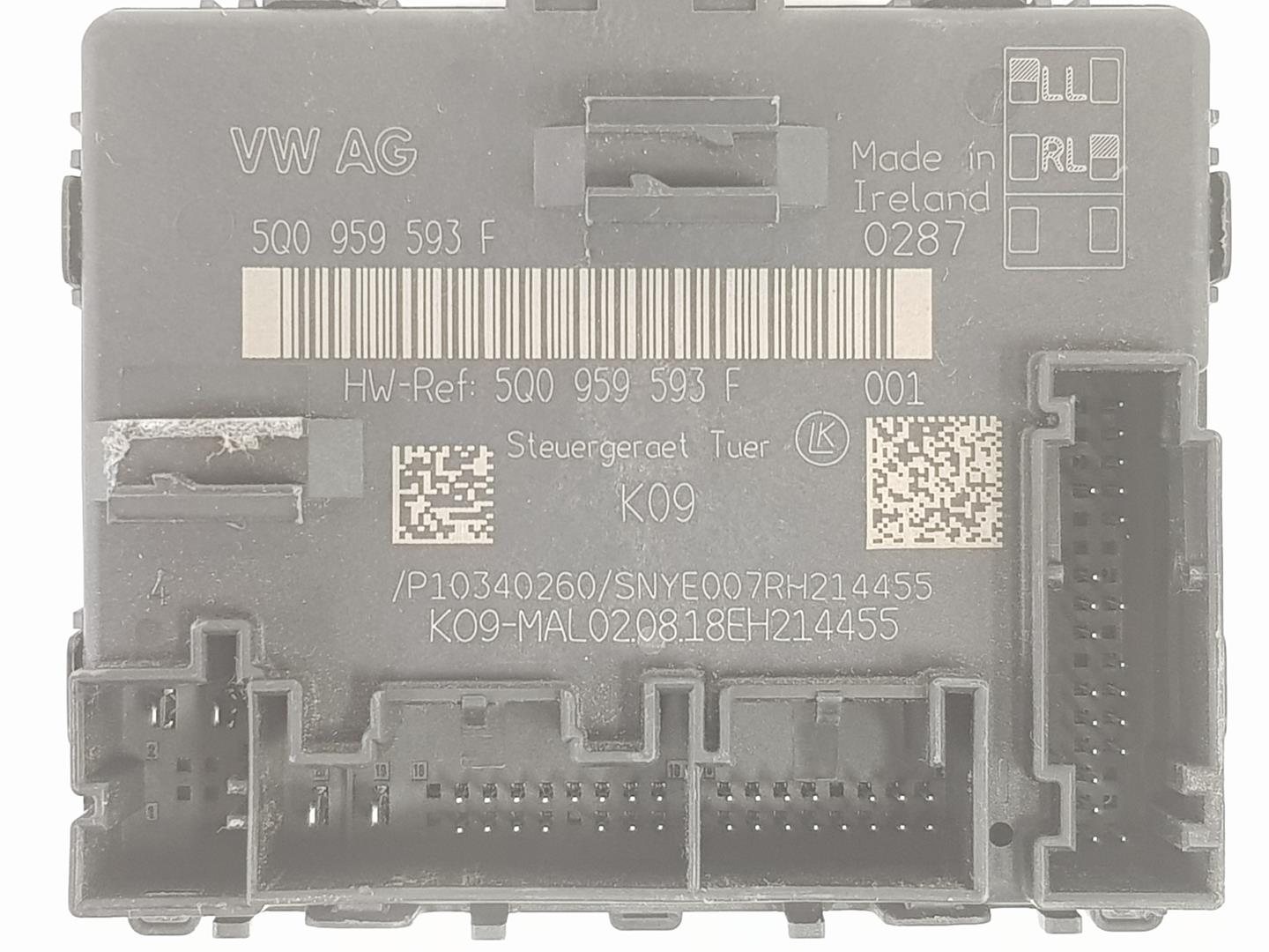 VOLKSWAGEN Tiguan 1 generation (2007-2017) Другие блоки управления 5Q0959593F, 5Q0959593F 20389398