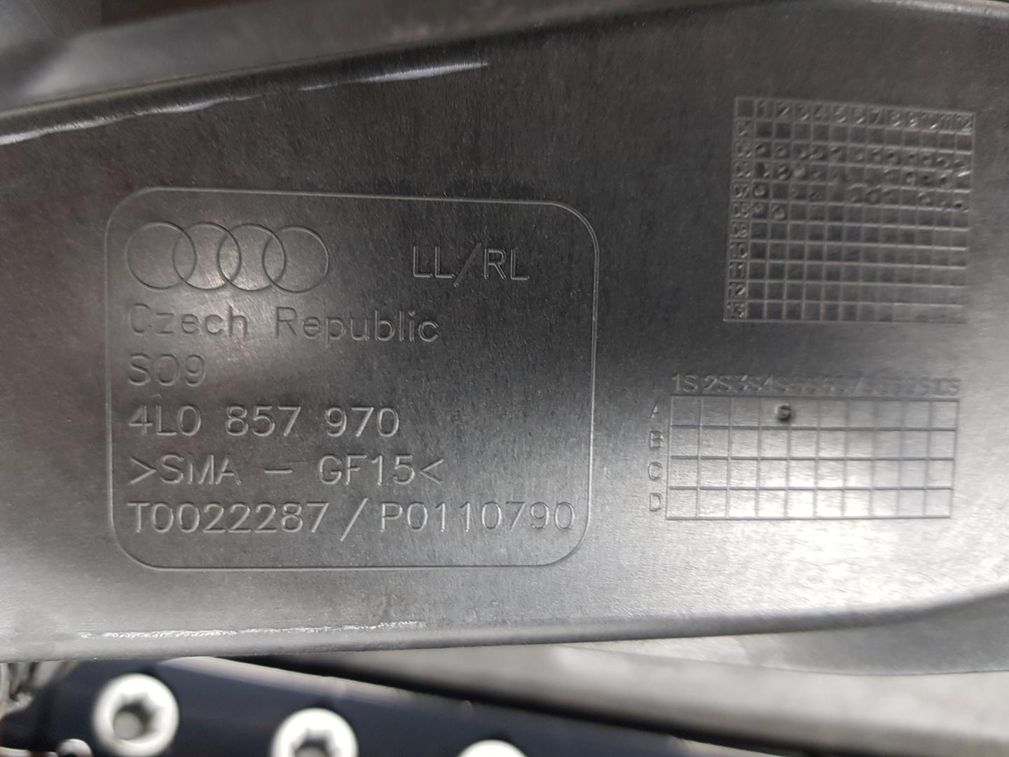 AUDI Q7 4L (2005-2015) Egyéb alkatrész KITDEAIRBAG,KITAIRBAG 19829940