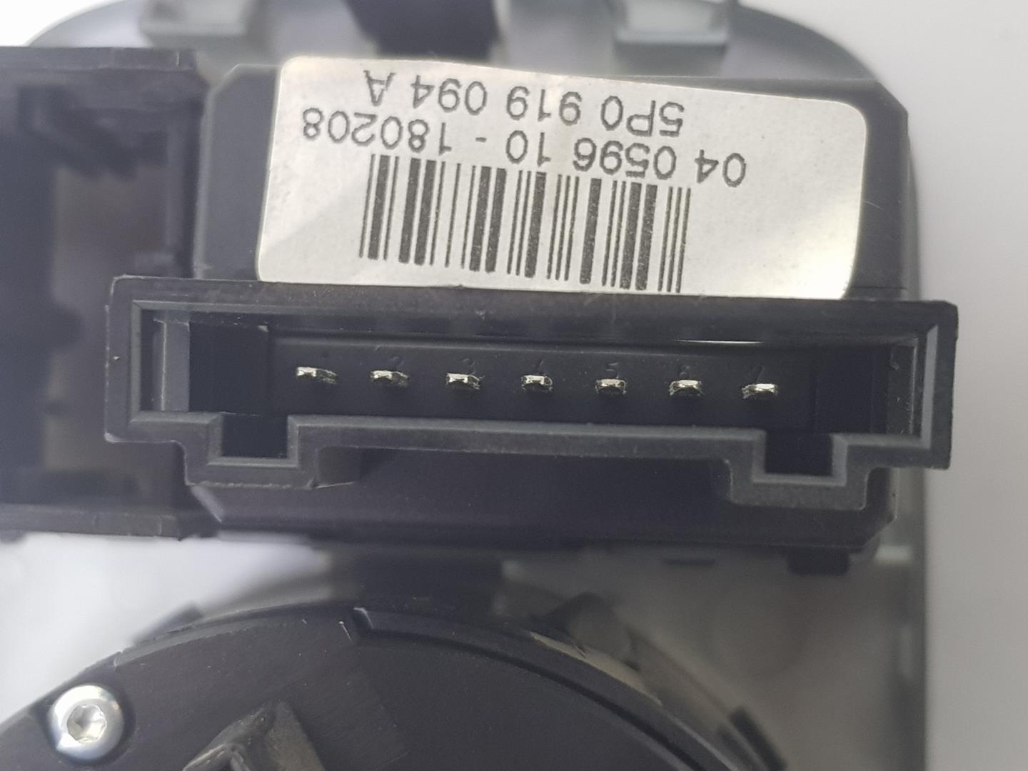 SEAT Leon 2 generation (2005-2012) Headlight Switch Control Unit 1P1941431BR,5P0919094A 19901708