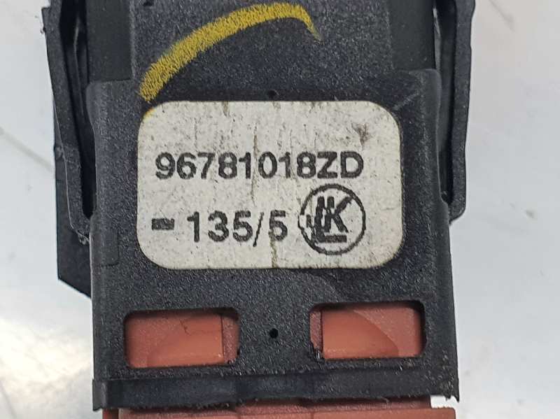 CITROËN C4 Picasso 2 generation (2013-2018) Hazard button 96781018ZD, 96781018ZD 19714228