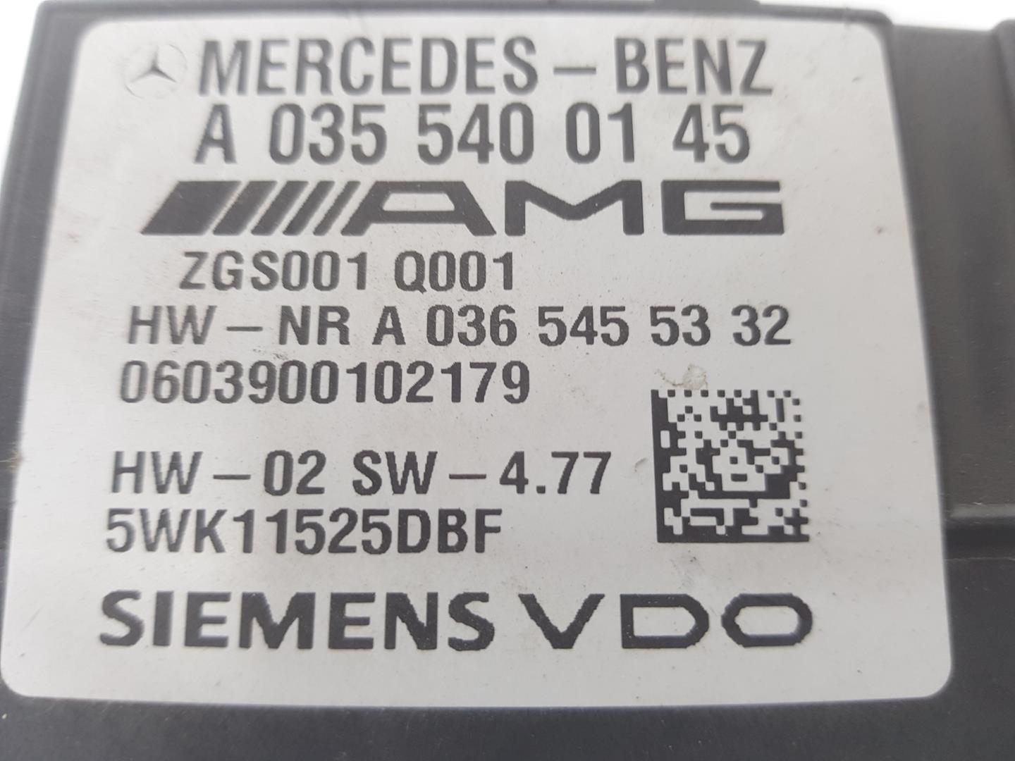 MERCEDES-BENZ M-Class W164 (2005-2011) Блок управления топливным насосом A0355400145,A0355400145 19883158