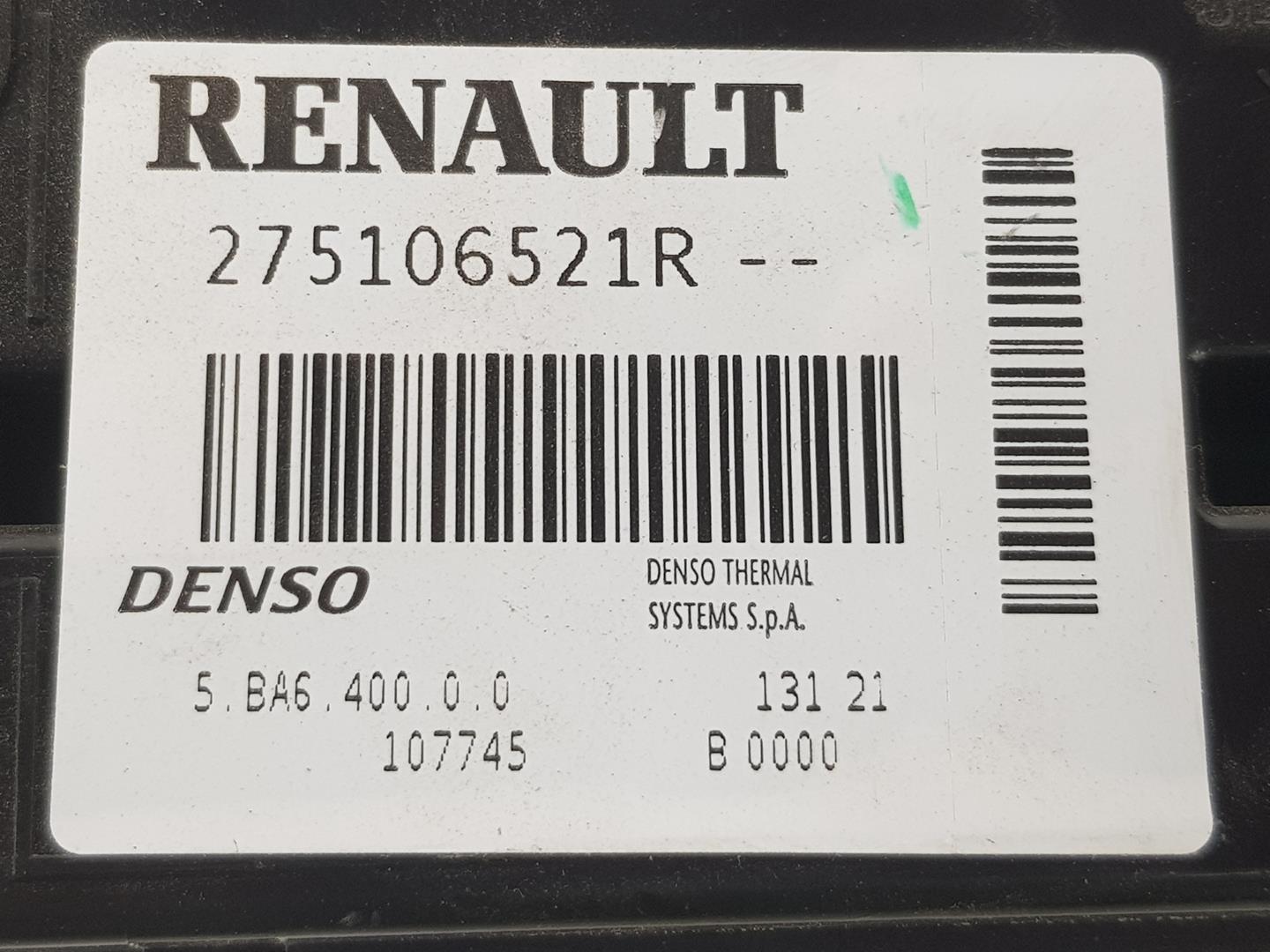 RENAULT Master 3 generation (2010-2023) Klimato kontrolės (klimos) valdymas 275106521R, 275106521R 24136513