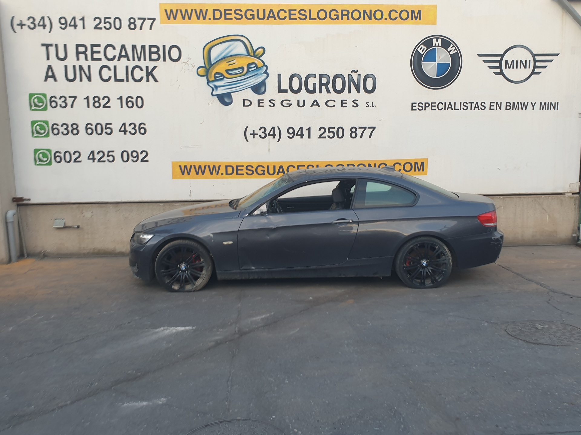 BMW 3 Series E90/E91/E92/E93 (2004-2013) Front Right Door 41517200570,41517200570,COLORGRISOSCURO 22471819