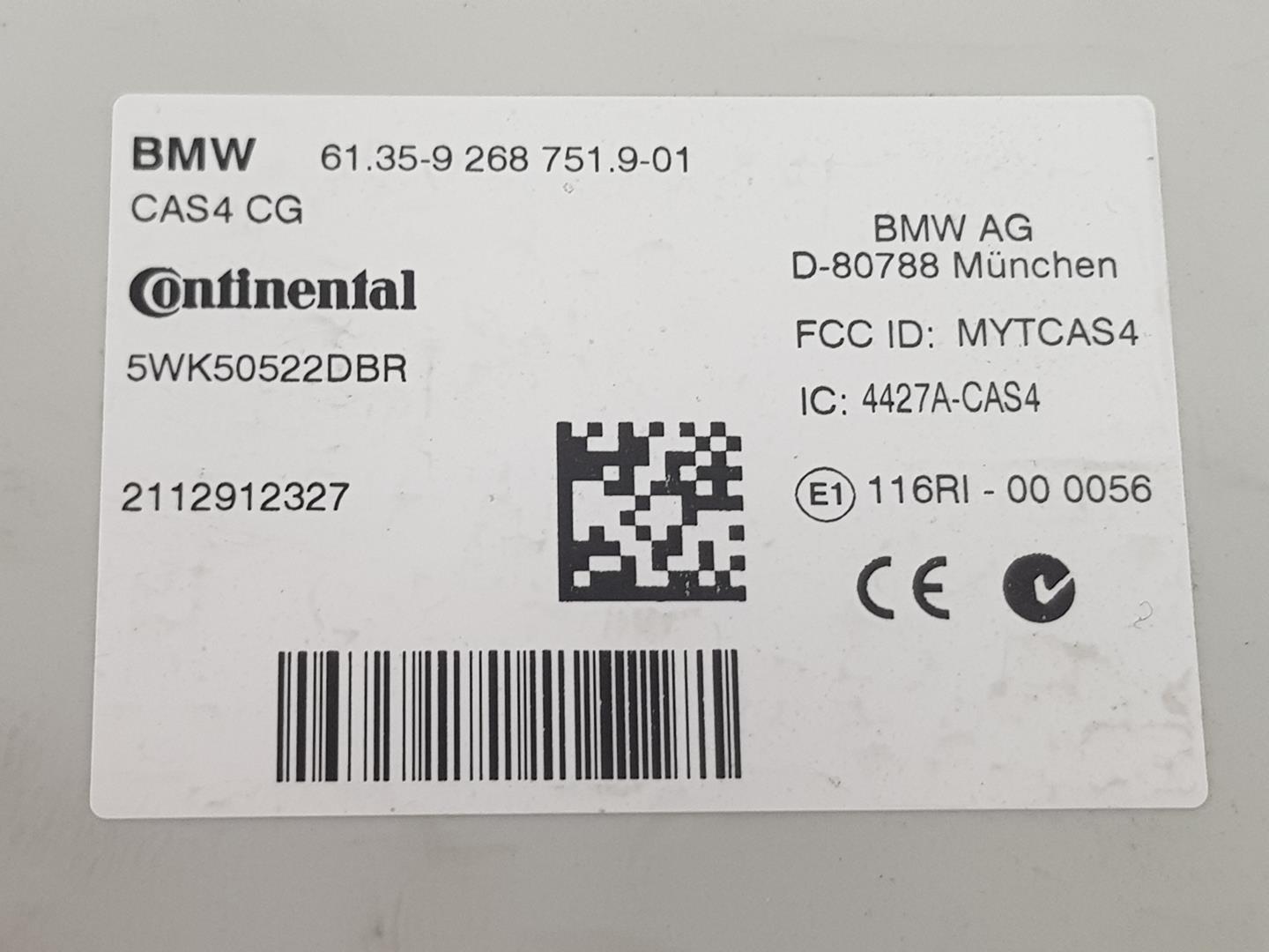 BMW 6 Series F06/F12/F13 (2010-2018) Other Control Units 61359268751, 6809374 24249111