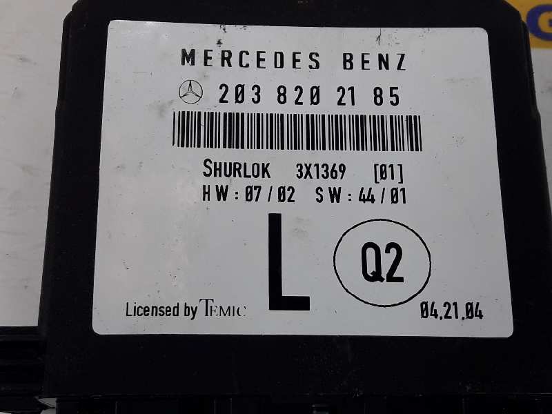 MERCEDES-BENZ C-Class W203/S203/CL203 (2000-2008) Other Control Units A2038202185,A2038202185 19633536