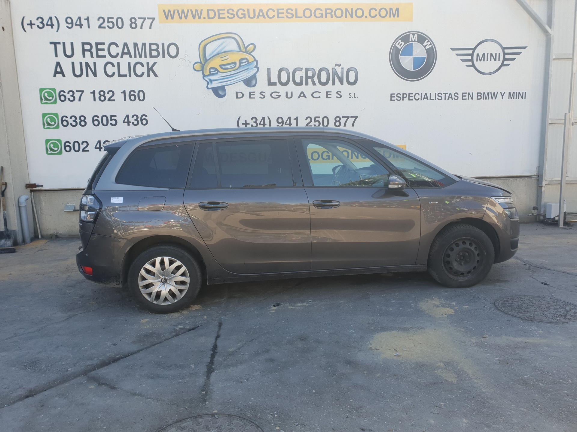 CITROËN C4 Picasso 2 generation (2013-2018) Andre kropsdele 86ET40,9674829780 24248269