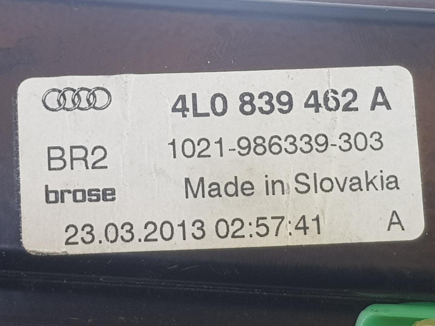 AUDI Q7 4L (2005-2015) Aizmugurējo labo durvju logu pacēlājs 4L0839462A, 4L0839462A 19839327