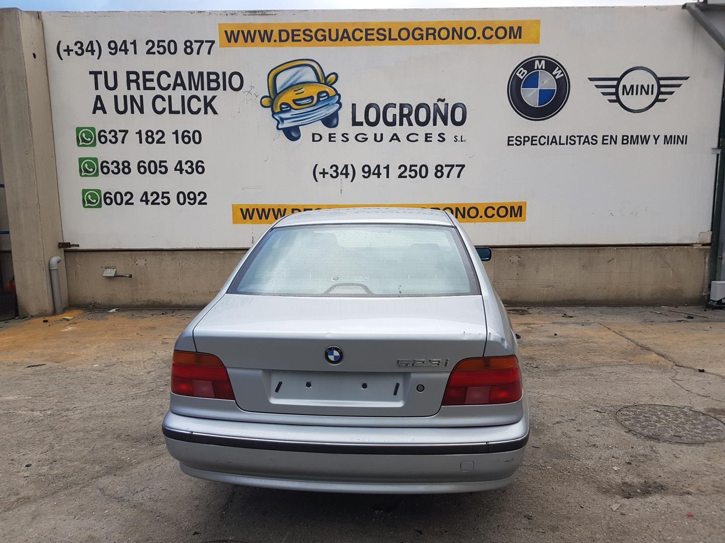 BMW 5 Series E39 (1995-2004) Galinė kairė sėdynės sagtis 72118198480, 8198480 19886333