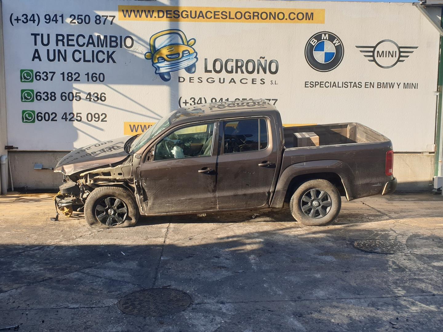 VOLKSWAGEN Amarok 1 generation (2010-2022) Підставка для ніг/ глуха педаль 2H5807305Q,2H5807305Q 26868781