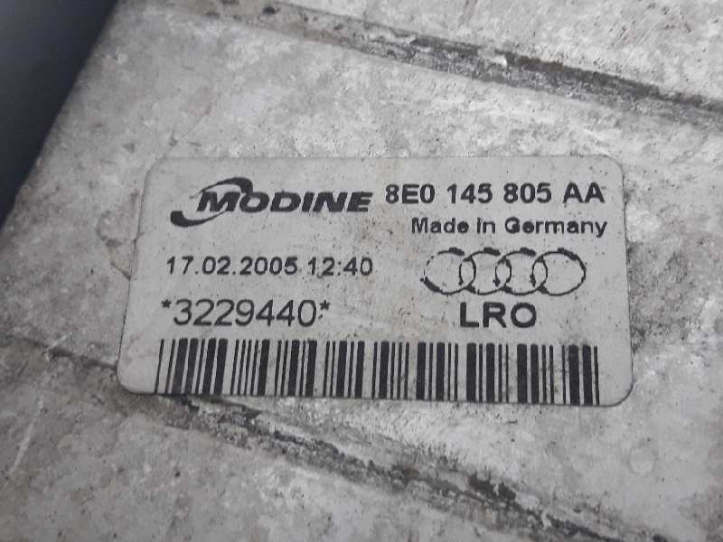 AUDI A4 B7/8E (2004-2008) Välijäähdyttimen jäähdytin 8E0145805AA,8E0145805AA,3229440 19619277