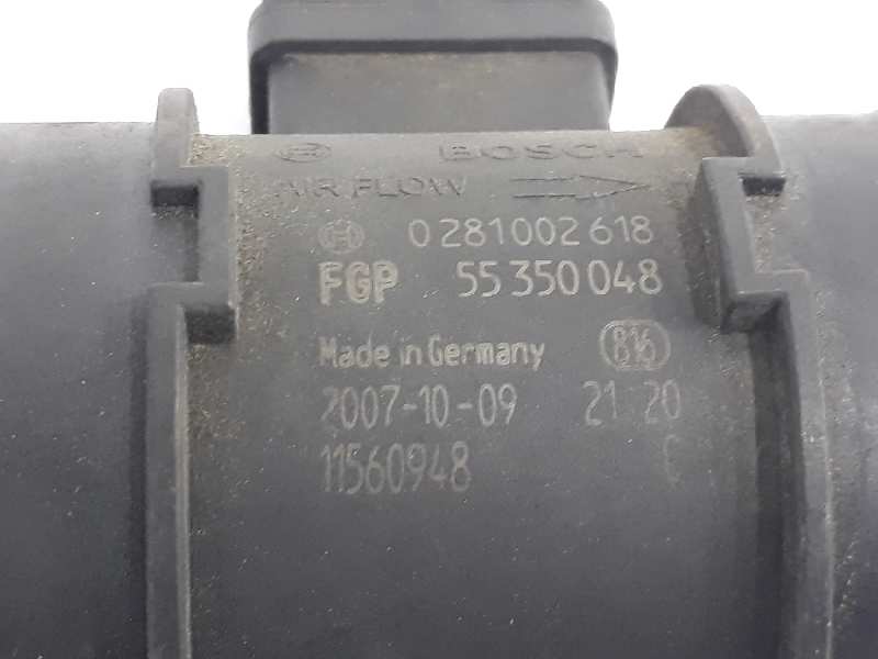 OPEL Corsa D (2006-2020) Mass Air Flow Sensor MAF 55350048, 0281002618 24068323