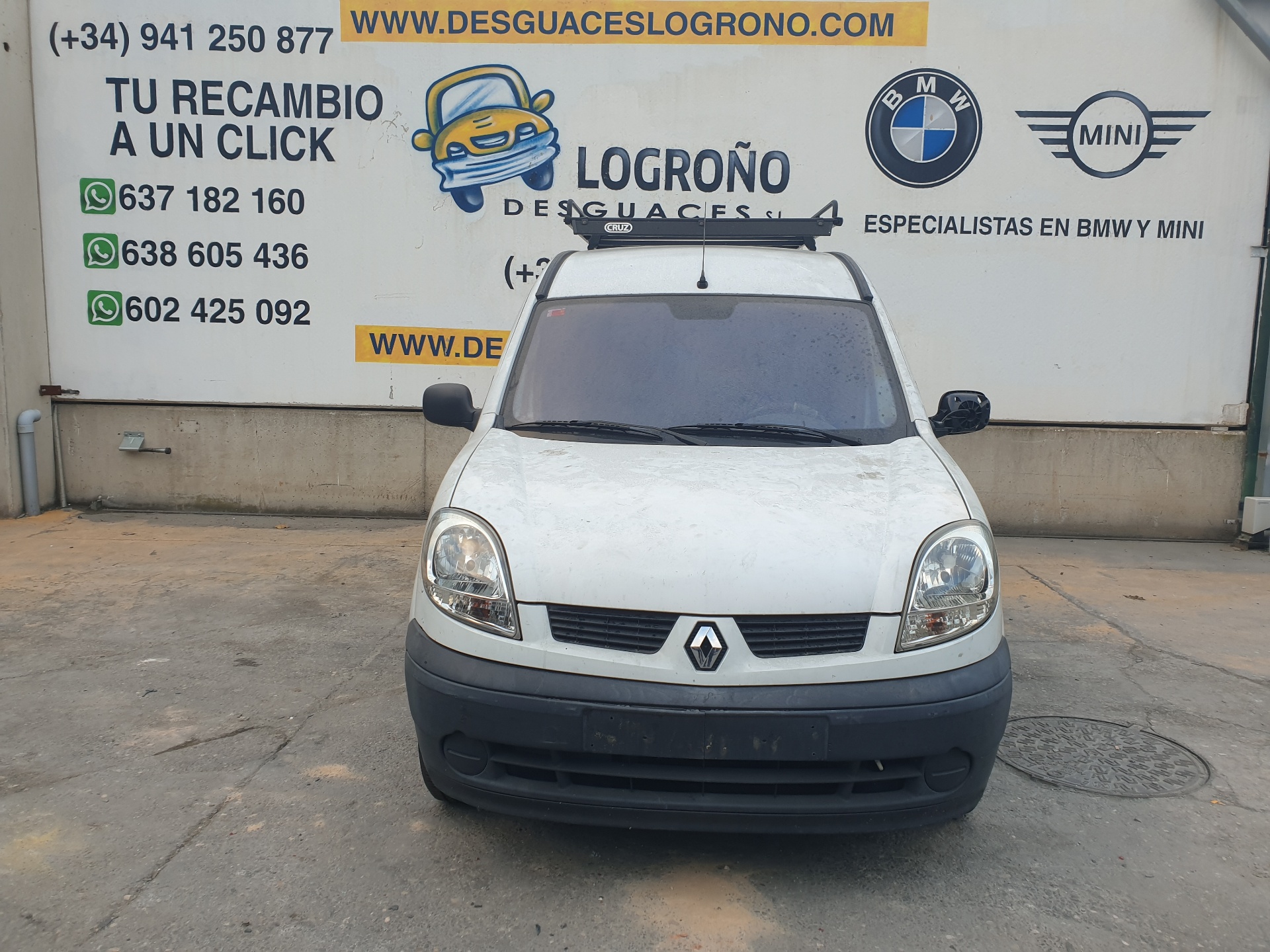 RENAULT Kangoo 1 generation (1998-2009) Капот COLORBLANCOO389,651003220R 24235737