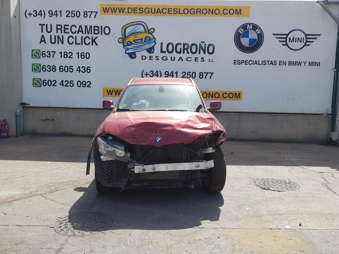 BMW X4 F26 (2014-2018) Стеклоподъемник задней правой двери 51357382138, 7382138 19825055