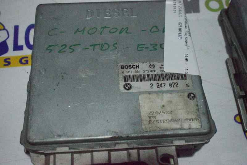 BMW 5 Series E39 (1995-2004) Engine Control Unit ECU 2247072-0281001373,2222DL 26379411