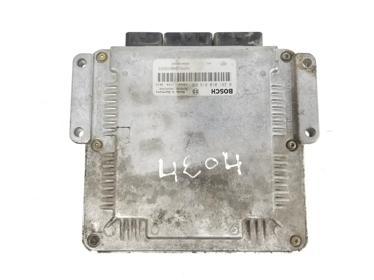 RENAULT Megane 1 generation (1995-2003) Engine Control Unit ECU 8200166362, HOM8200039569, 0281010819 19774498