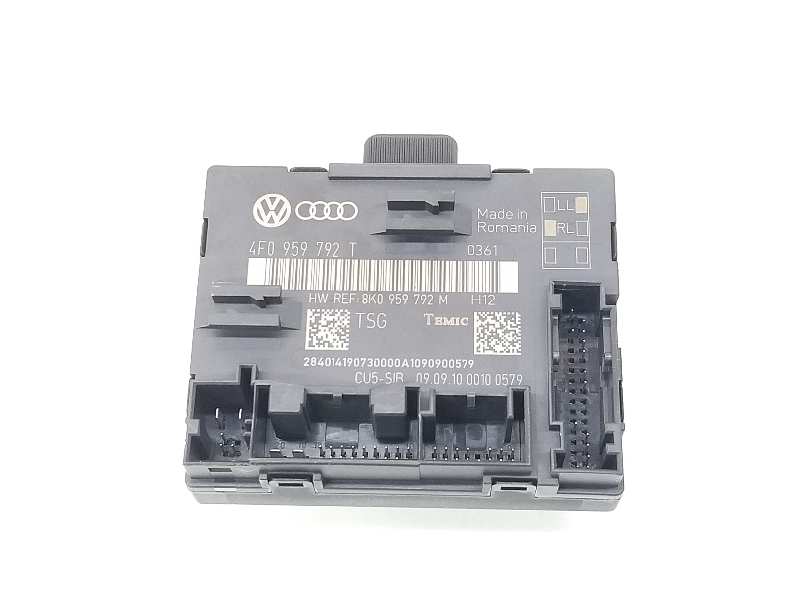 AUDI Q7 4L (2005-2015) Άλλες Μονάδες Ελέγχου 4F0959792T,8K0959792M 19890682