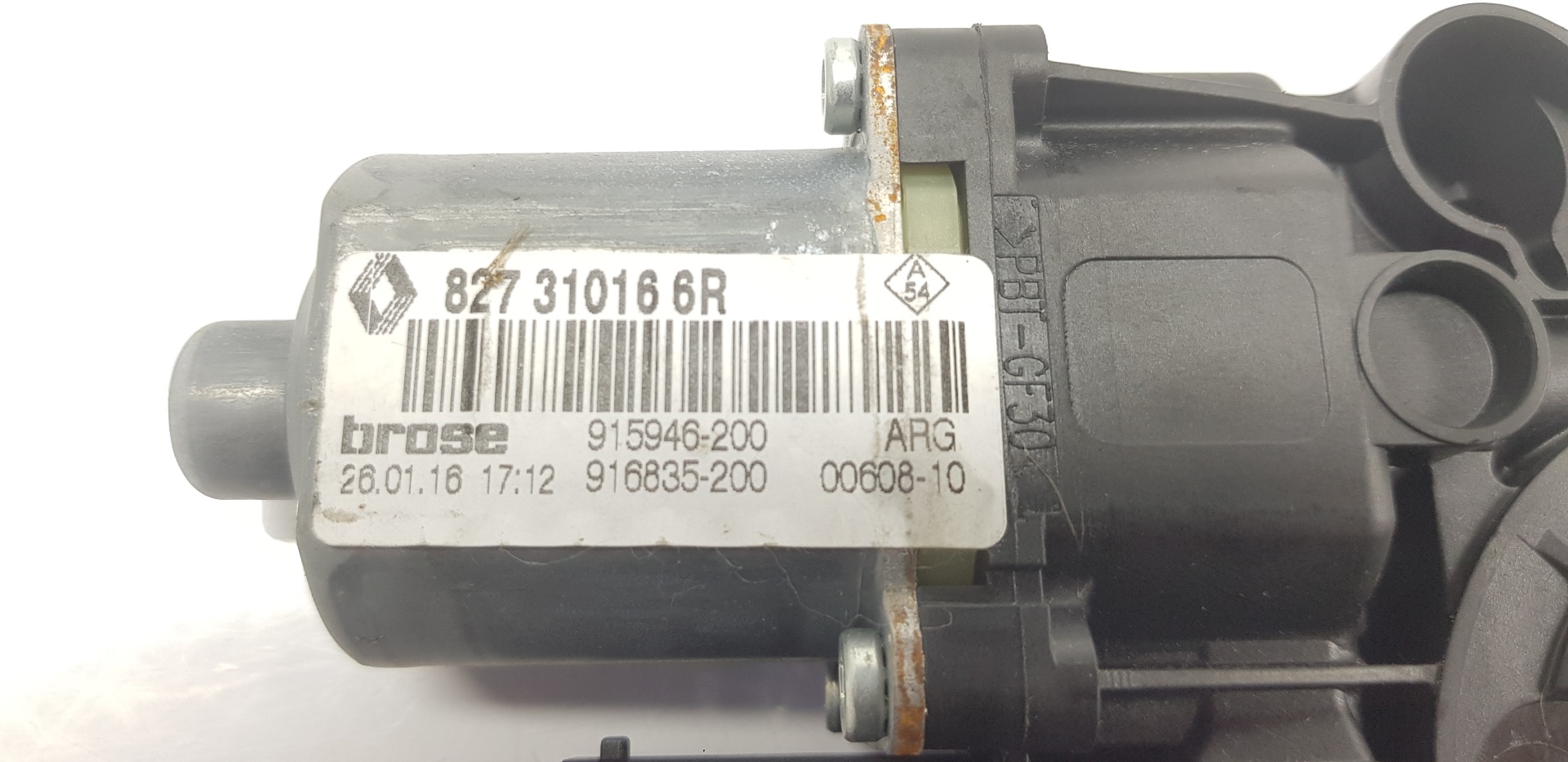 RENAULT Scenic 3 generation (2009-2015) Rear Left Door Window Control Motor 827310166R, 827310166R 19937876