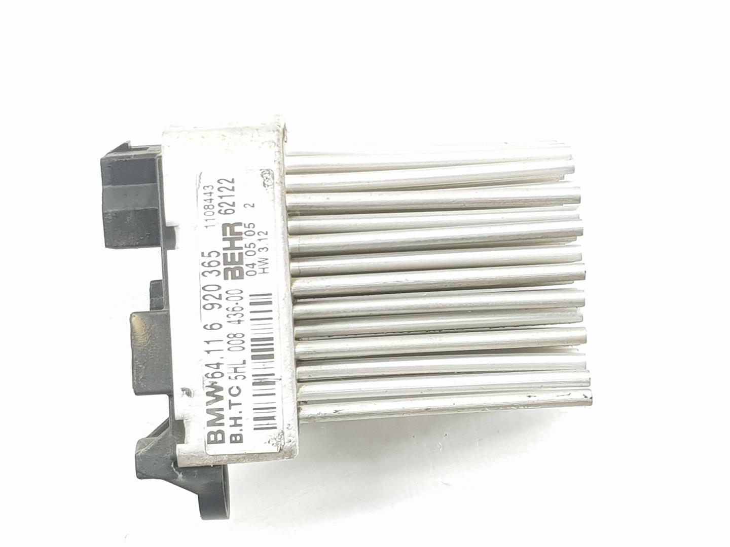 BMW X3 E83 (2003-2010) Interior Heater Resistor 64116920365, 6920365 24223058