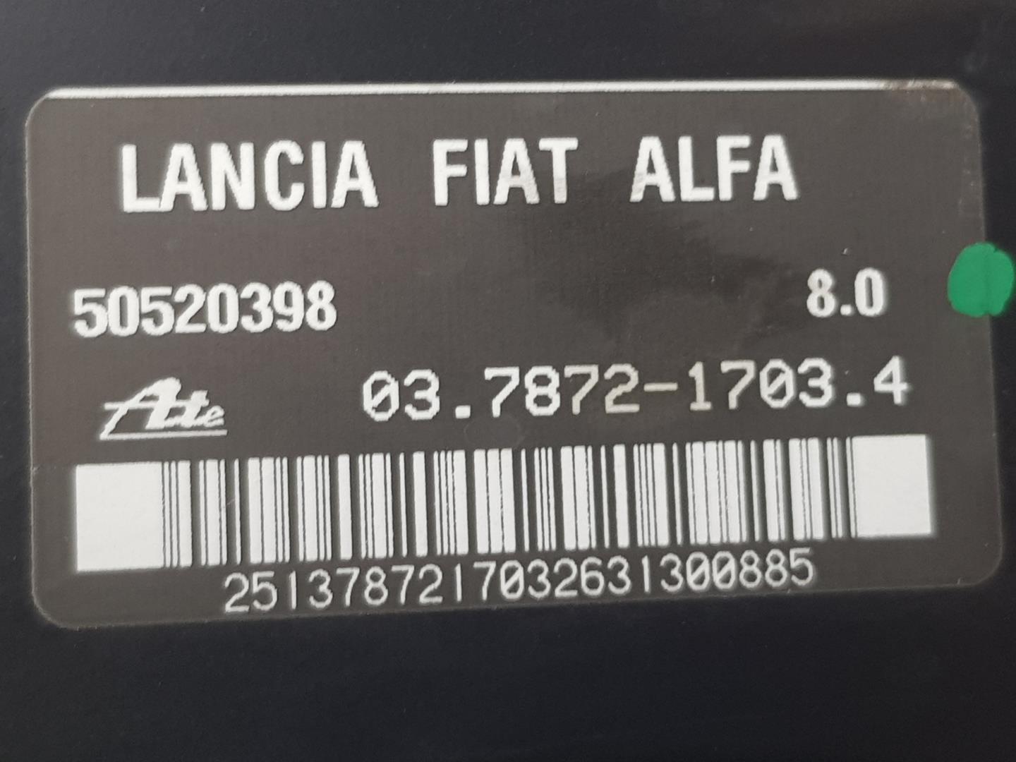 ALFA ROMEO Giulietta 940 (2010-2020) Stabdžių pūslė 50520398, 51906413 19824277