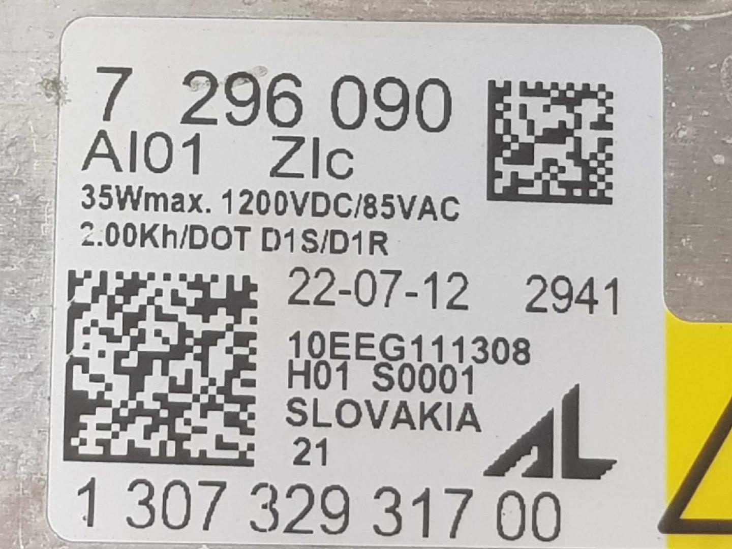 BMW 3 Series F30/F31 (2011-2020) Ksenona bloks 63127296090,130732931700 19888653