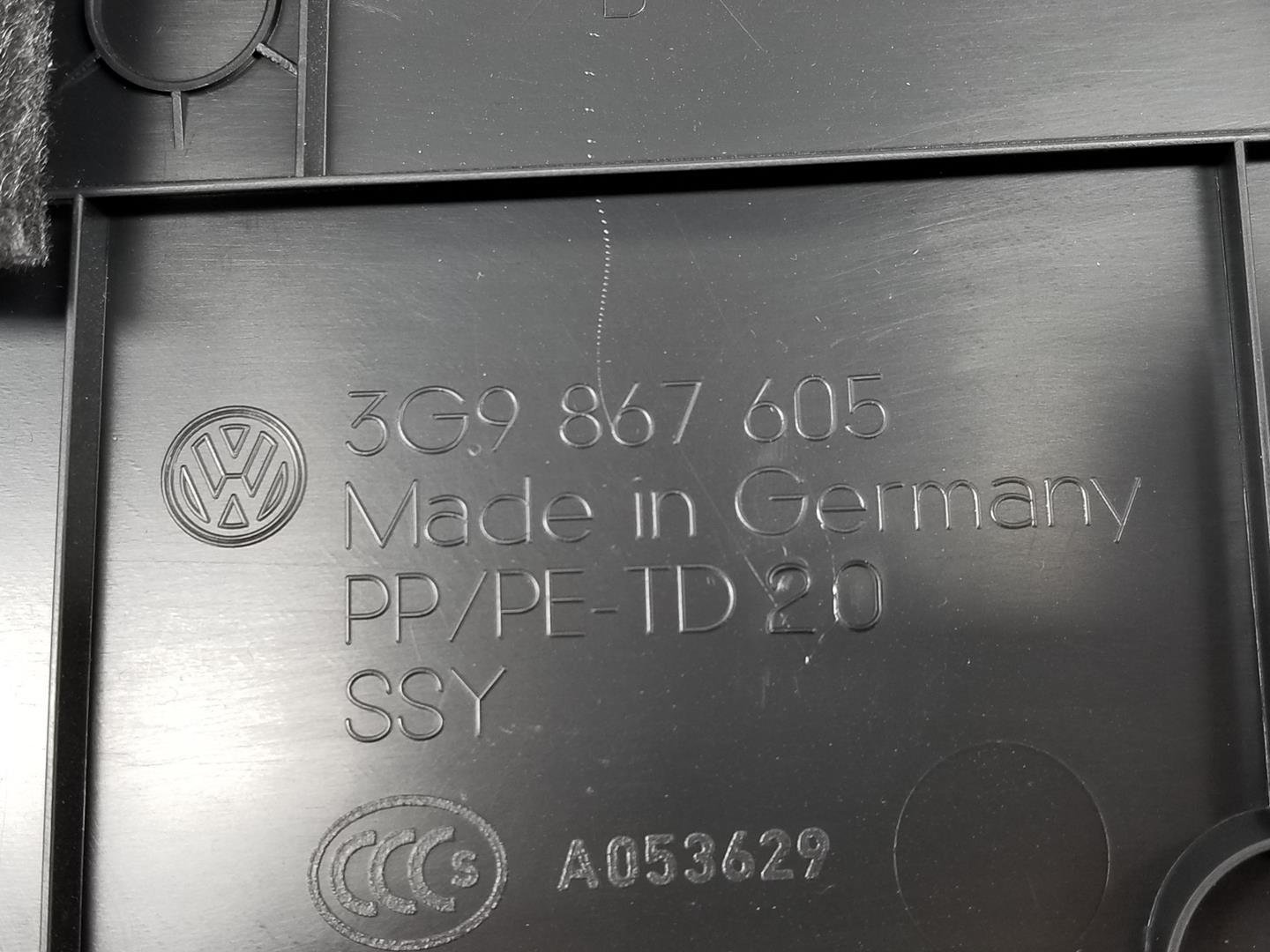 VOLKSWAGEN Passat Variant 1 generation (2010-2024) Takaluukun verhoilu 3G9867605, 3G9867605 21693482