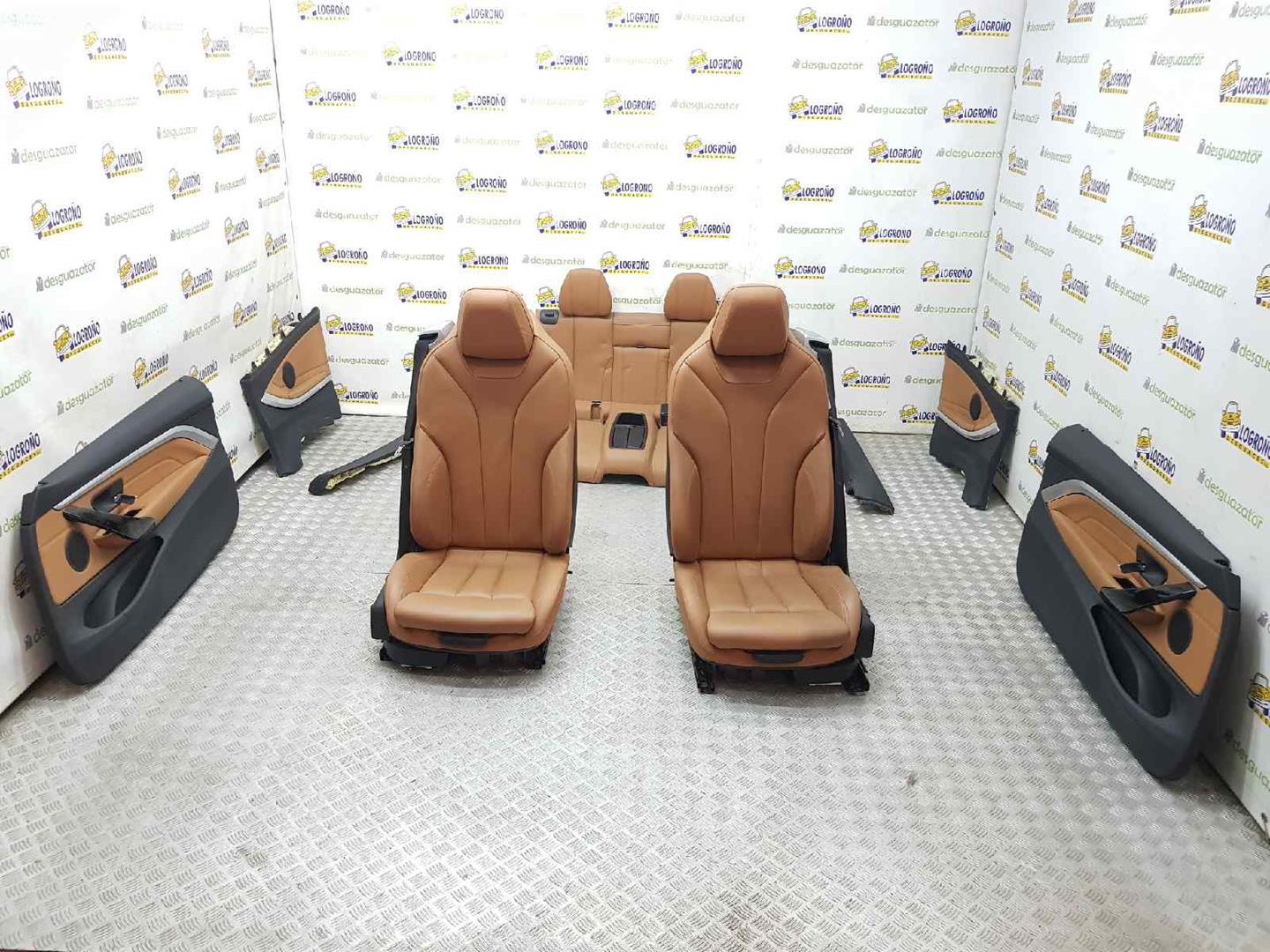 BMW 4 Series F32/F33/F36 (2013-2020) Sėdynės CUEROMARRON, ELECTRICOSCONMEMORIA 24075311