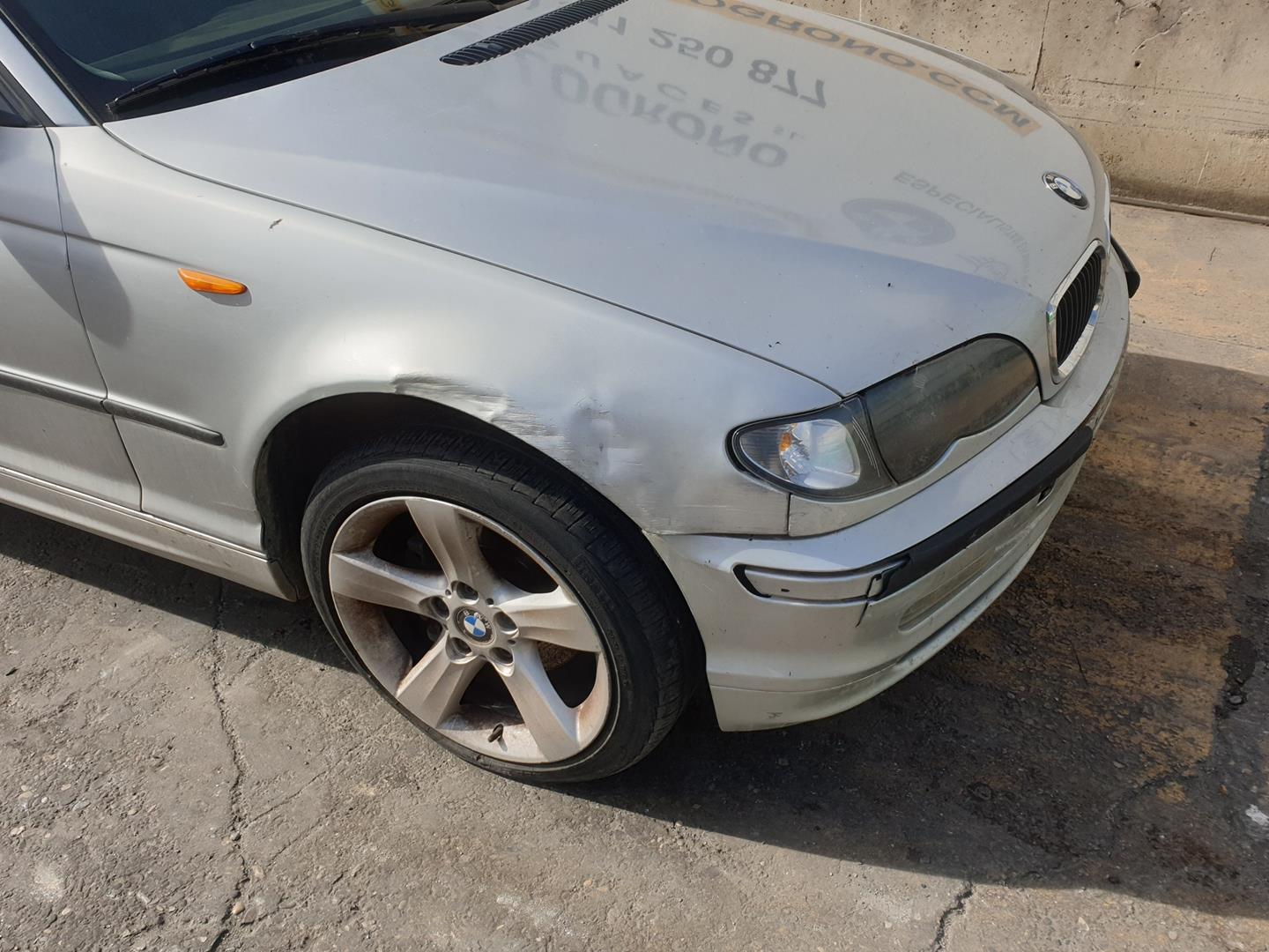 BMW 3 Series E46 (1997-2006) Priekinės kairės durys 41517034151, 7034151, COLORGRISPLATA354 21079295