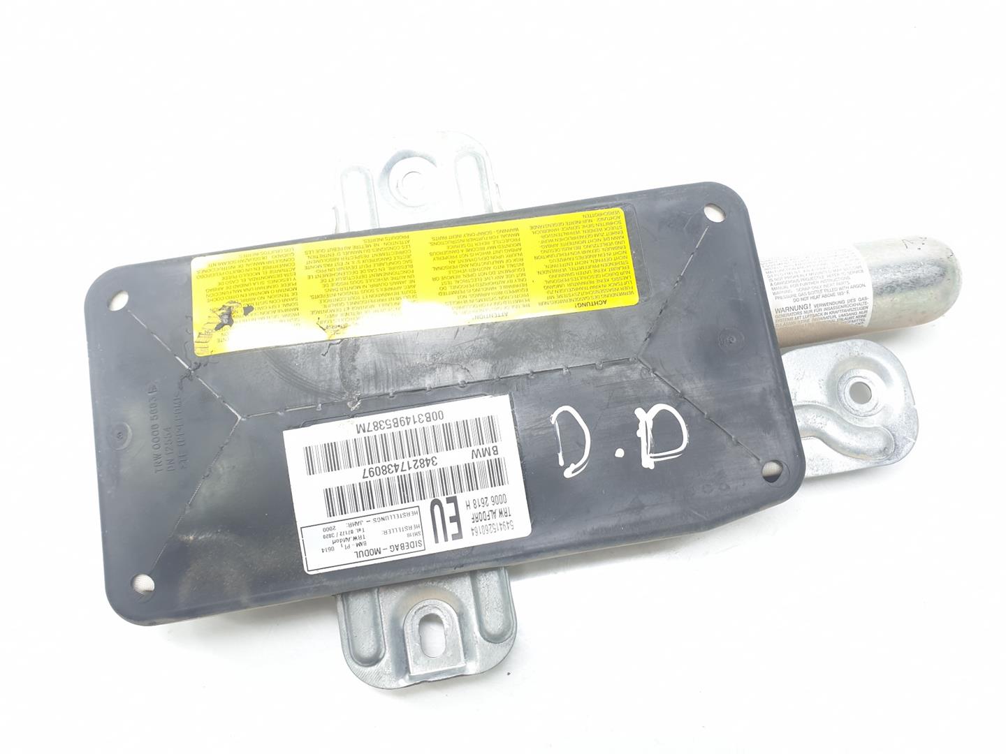 BMW 3 Series E46 (1997-2006) Front Right Door Airbag SRS 348217438097, 7037230 24387069