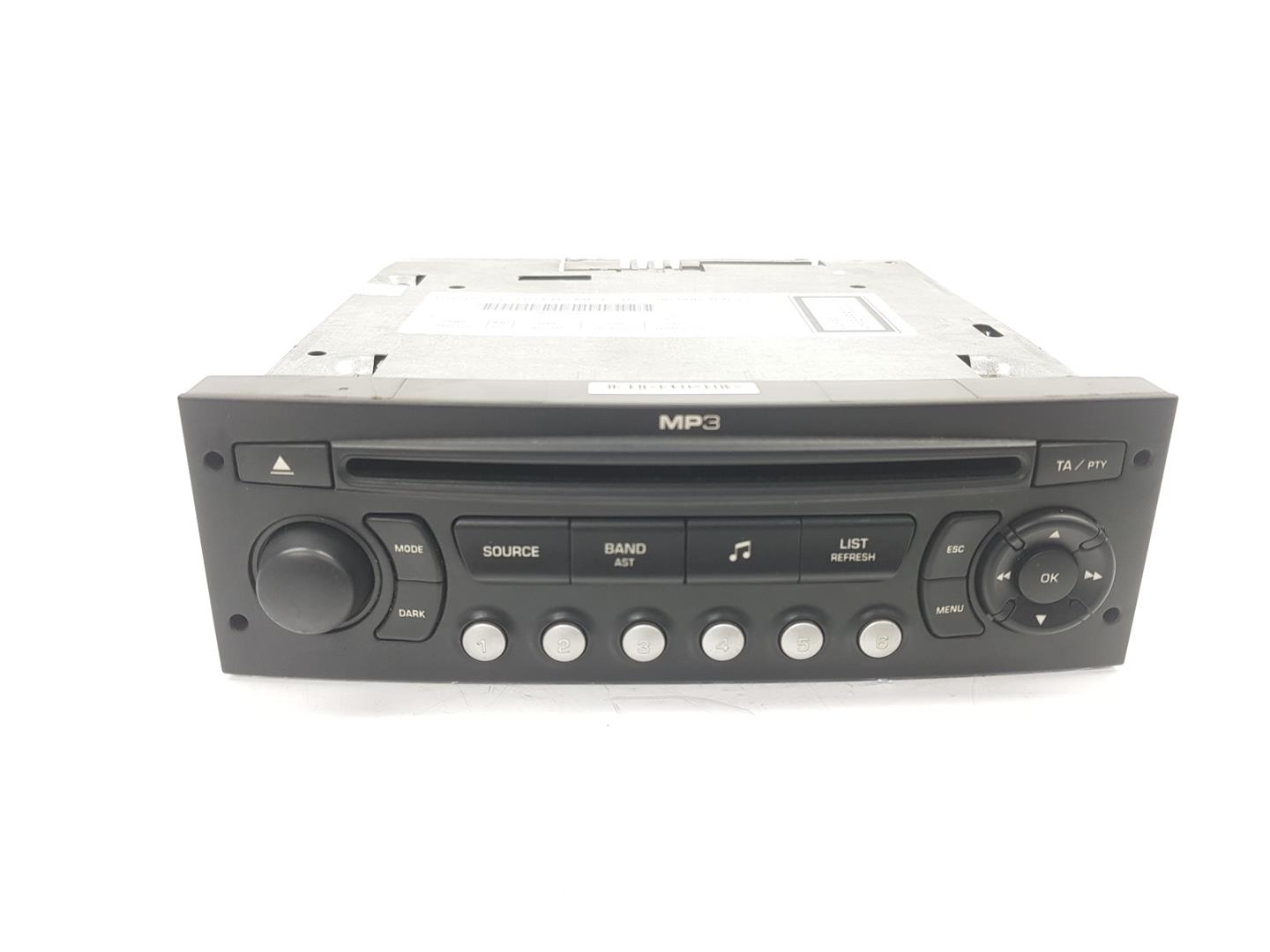 PEUGEOT 807 1 generation (2002-2012) Music Player Without GPS 6574Y6, 9660646677 24203235