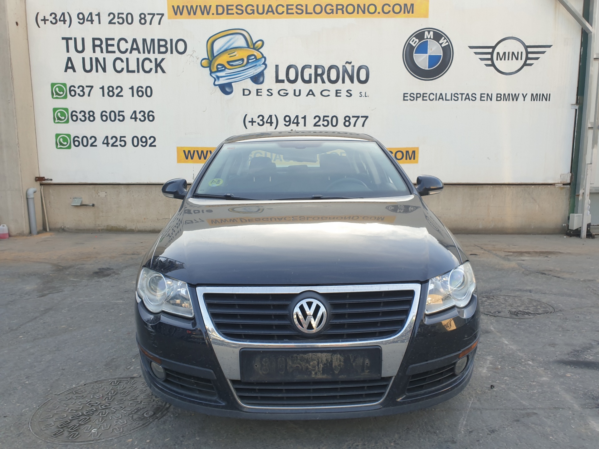 VOLKSWAGEN Passat B6 (2005-2010) Predné ľavé smerové svetlo 3C0807718,3C0953041J 23750305