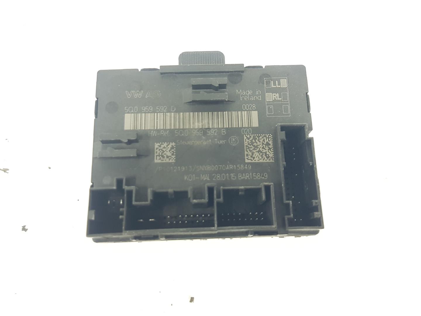 VOLKSWAGEN Passat B8 (2014-2023) Other Control Units 5Q0959592D, 5Q0959592B 19797978