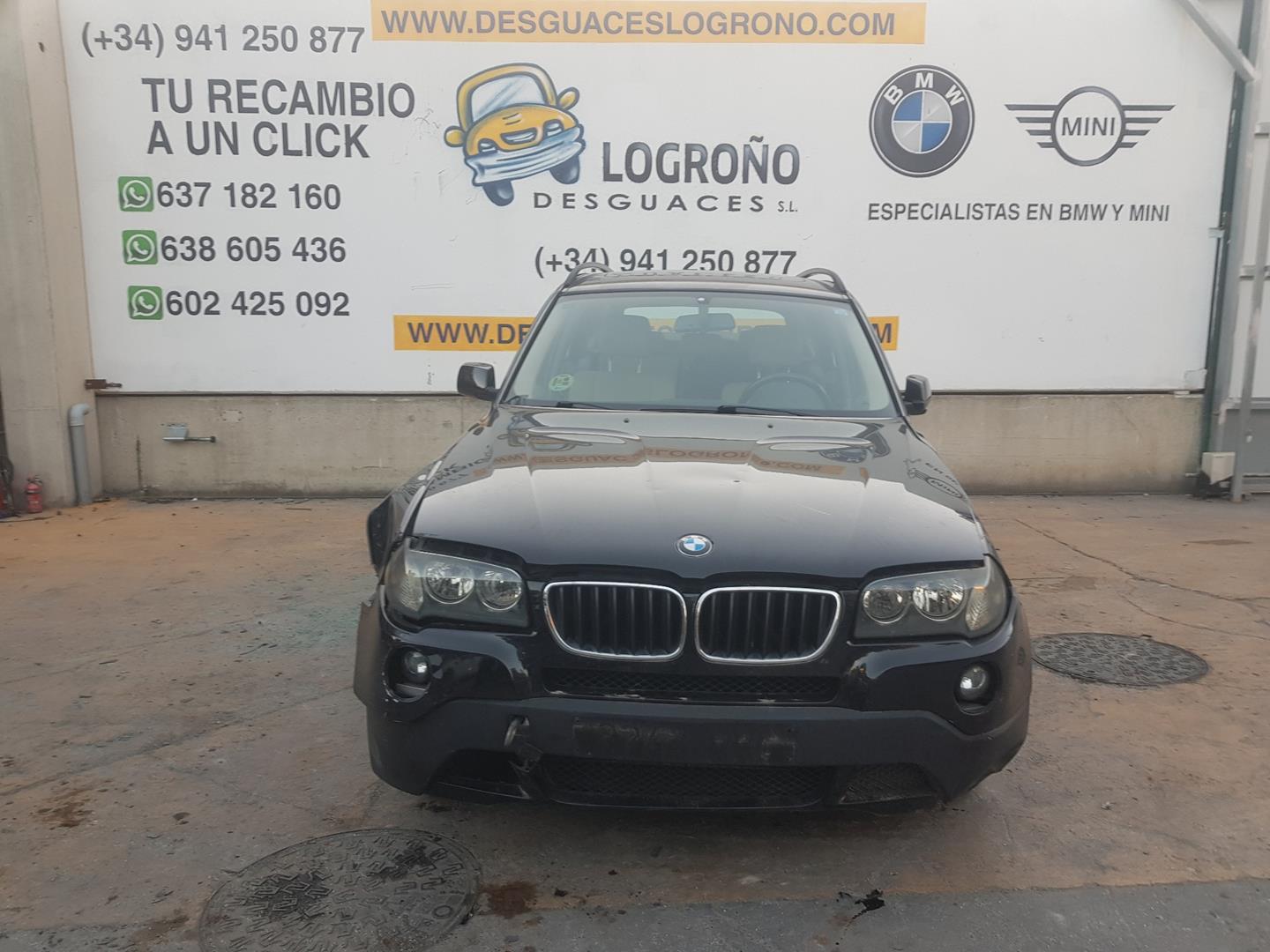BMW X3 E83 (2003-2010) Bonnet 41003449411, 41003449411, NEGRO475 19771115