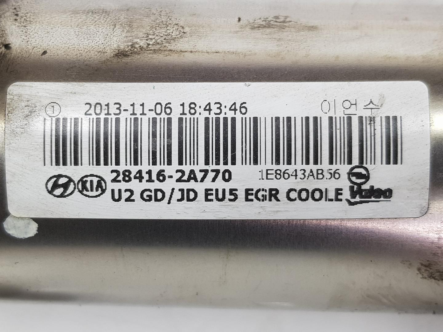 HYUNDAI i30 GD (2 generation) (2012-2017) EGR Cooler 284162A770, 284162A770 19903527