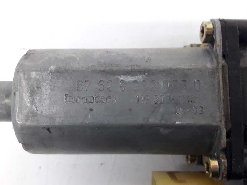 BMW 3 Series E46 (1997-2006) Aizmugurējo kreiso durvju loga pacēlāja motorīts 67628362066,119353,0130821727 19600497