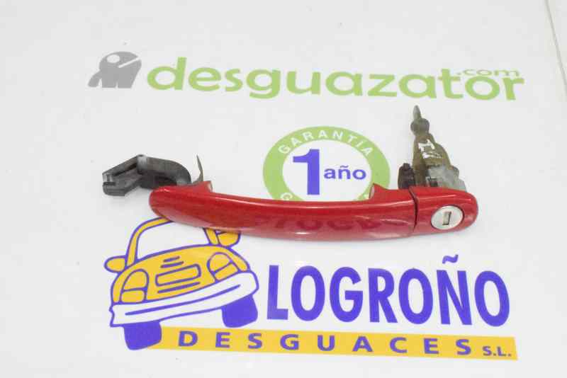 VOLKSWAGEN Golf 5 generation (2003-2009) Front Left Door Exterior Handle 3B0837205G,3B0837205G,ROJO 19557297