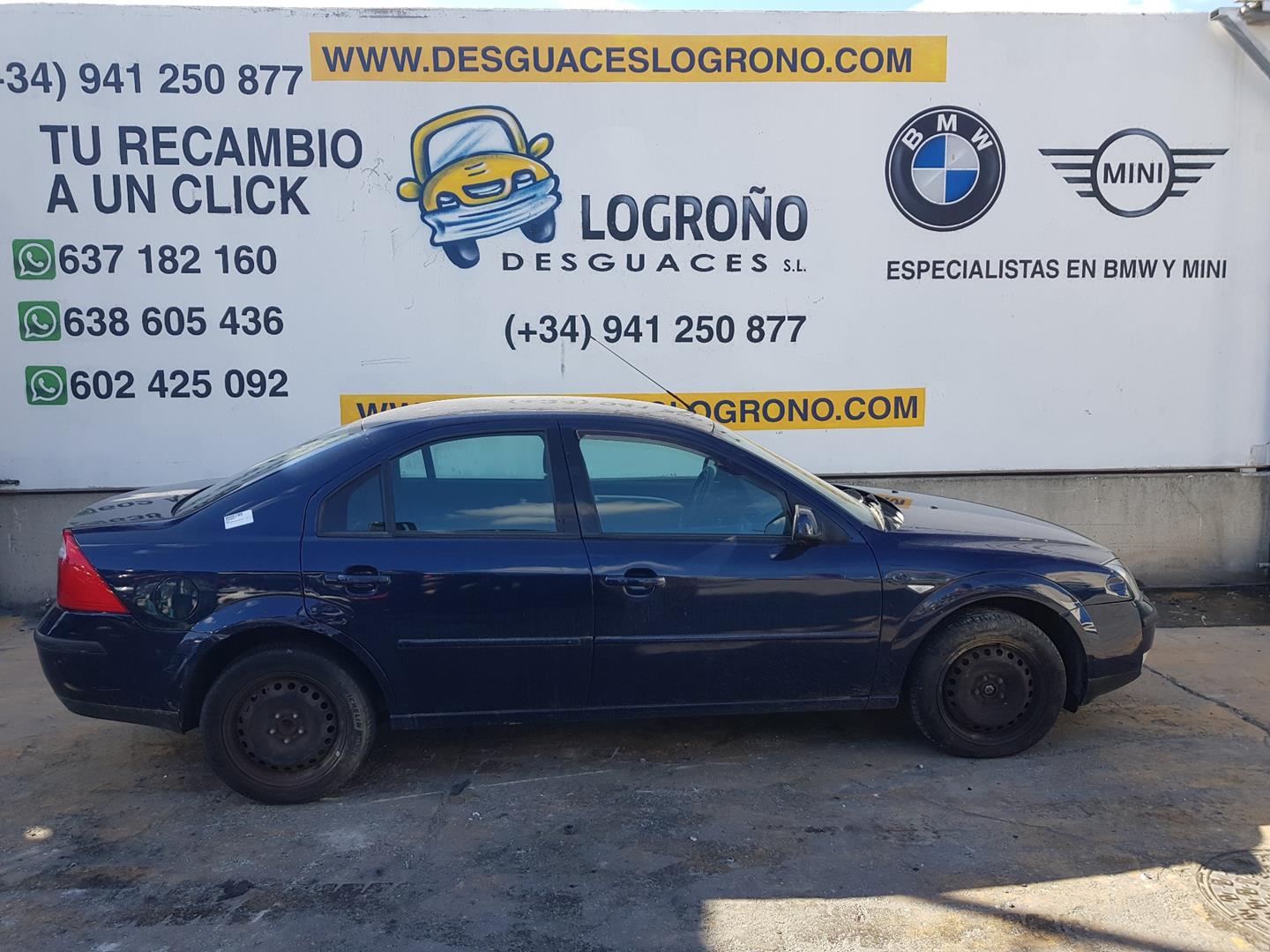 FORD Mondeo 3 generation (2000-2007) Капот 1118533, 1118533, AZULOSCURO 19895201
