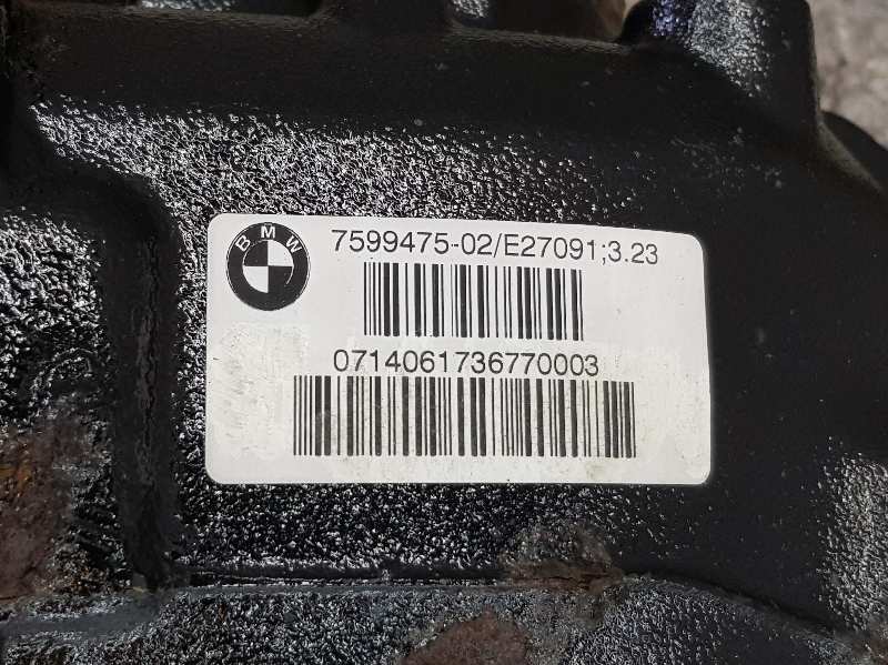 BMW 3 Series F30/F31 (2011-2020) Galinis reduktorius 7599475, 33107599475, I=323 19648079