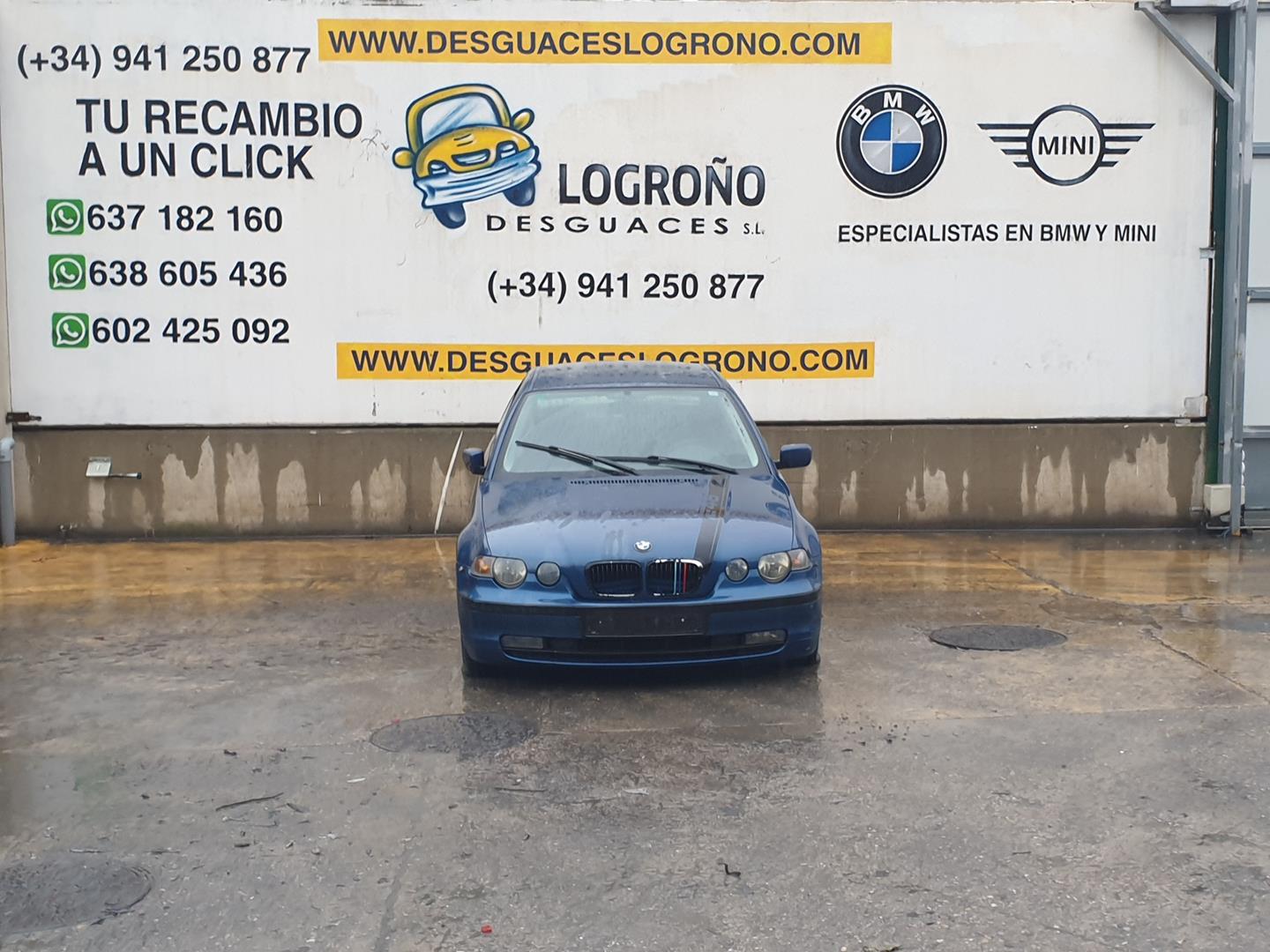 BMW 3 Series E46 (1997-2006) Kapotas 41617016417, 7016417, COLORAZUL364 19857009