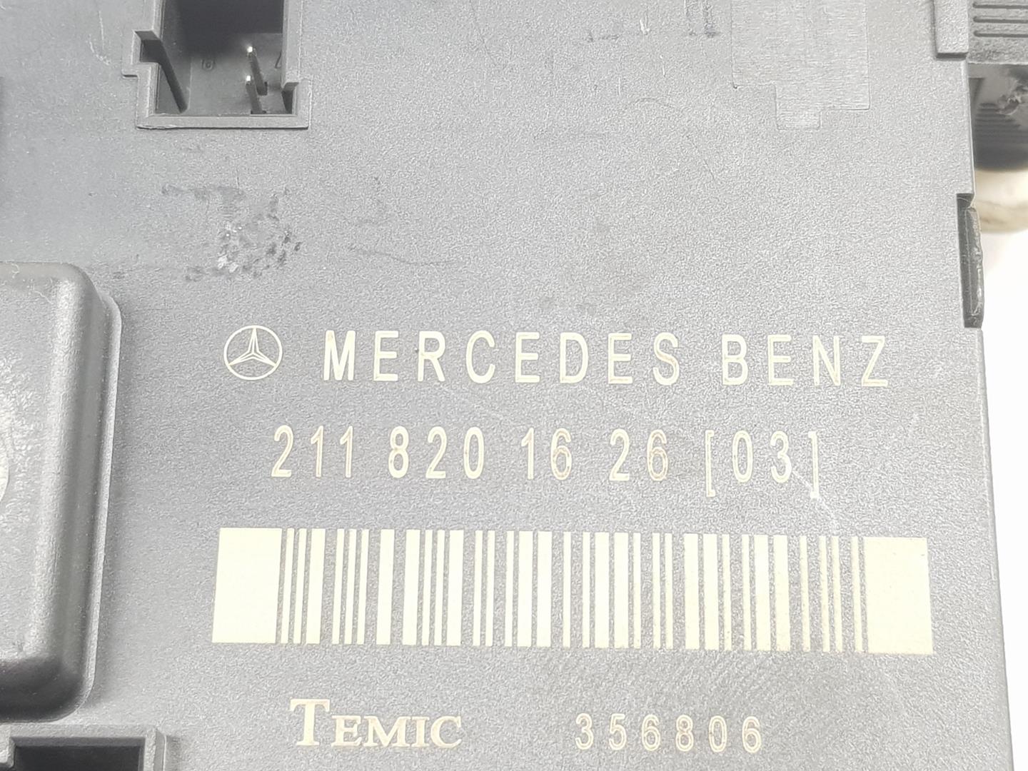 MERCEDES-BENZ E-Class W211/S211 (2002-2009) Andre kontrollenheter A2118201626,A2118201626 24228599