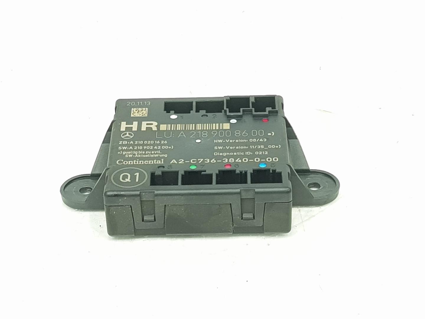 MERCEDES-BENZ E-Class W212/S212/C207/A207 (2009-2016) Alte unități de control A2189008600, A2189008600, TRASERADERECHA 19779426