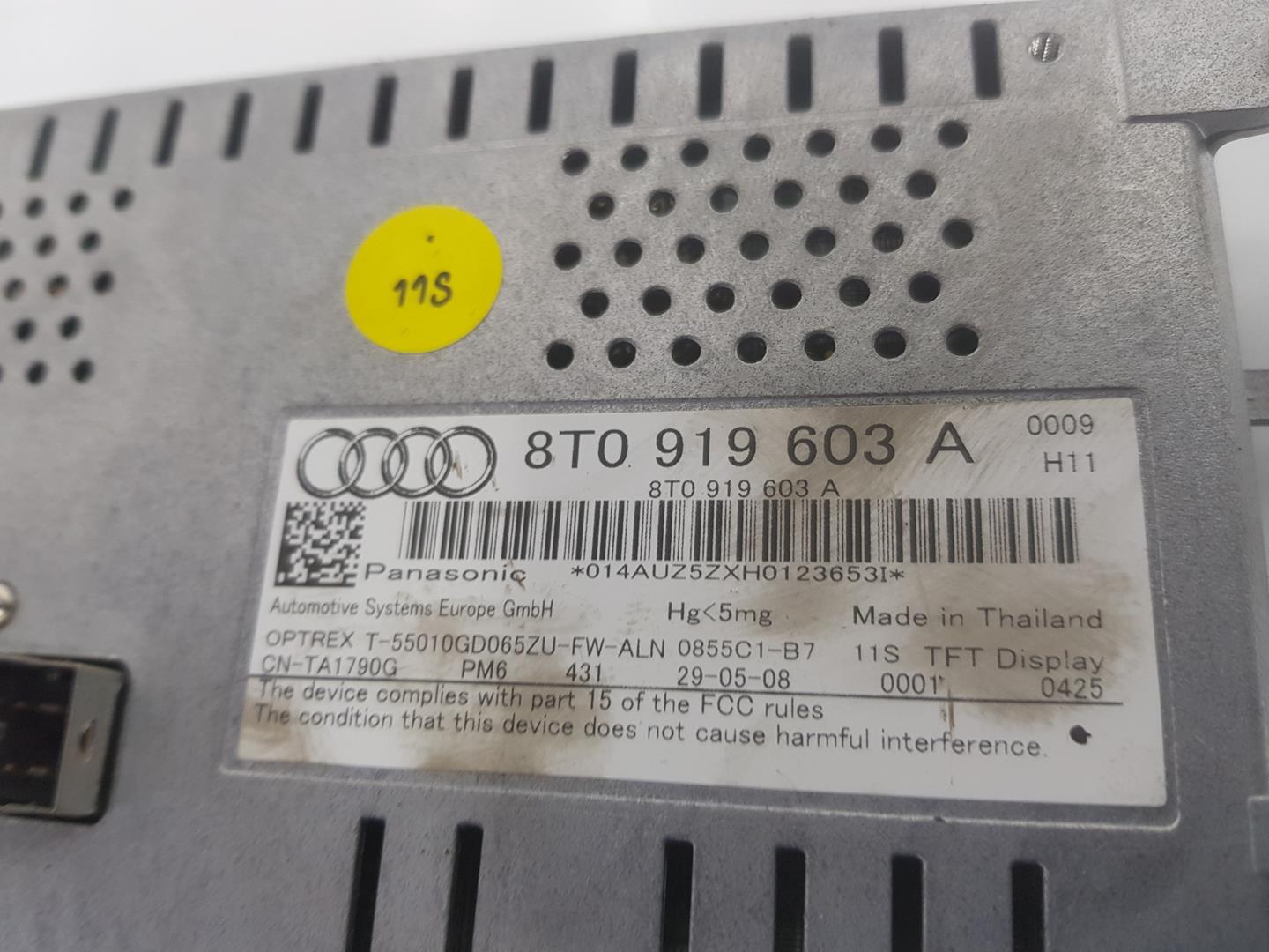 AUDI A4 B8/8K (2011-2016) Другие внутренние детали 8T0919603A, 8T0919603A 24117471