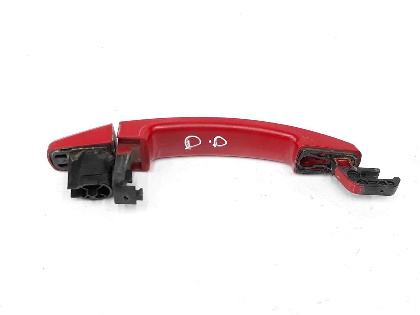 OPEL Corsa D (2006-2020) Front Right Door Exterior Handle 92233089,92233089,ROJO 19899358