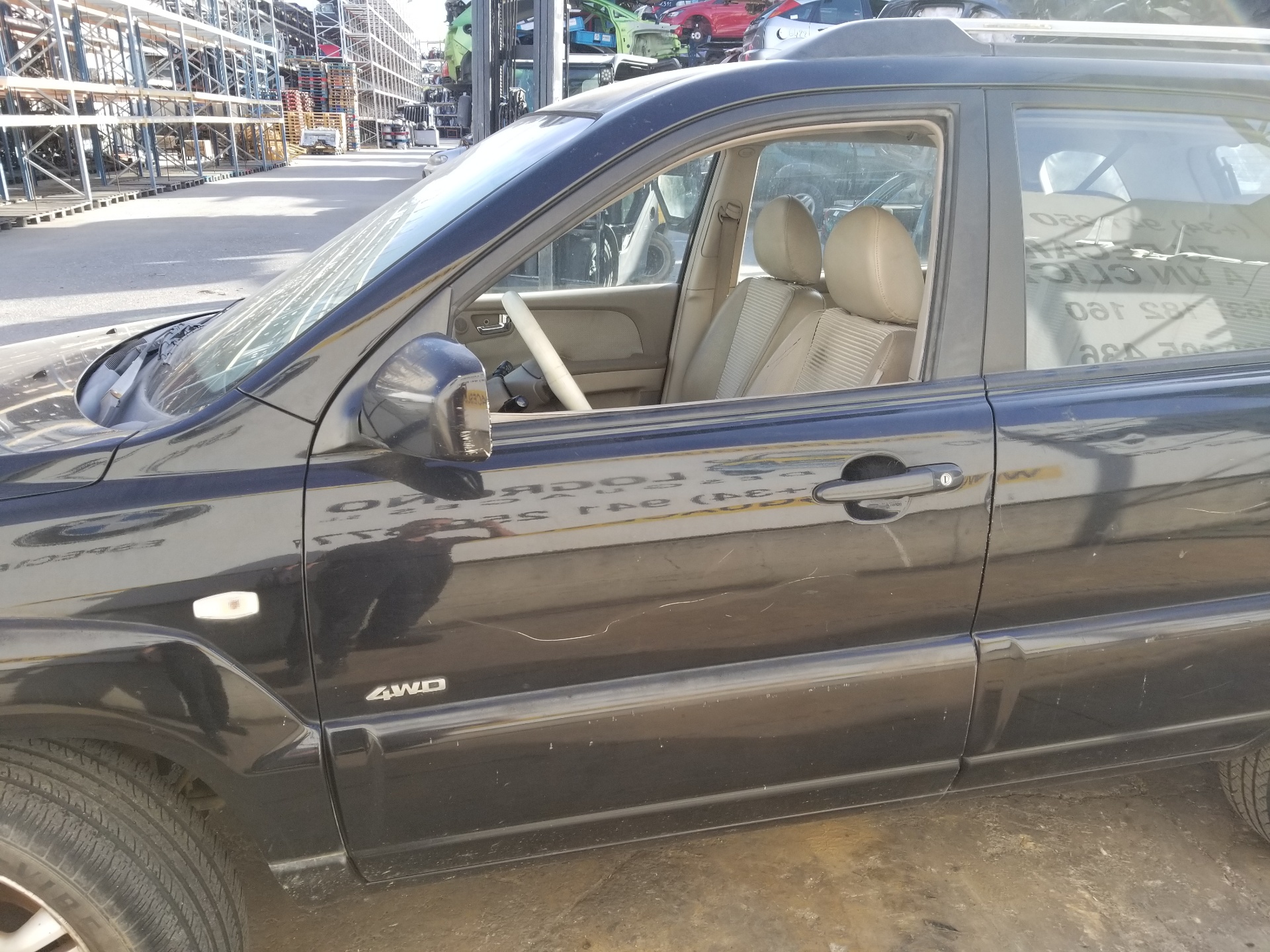 KIA Sportage 2 generation (2004-2010) Капот 664001F010,664001F010,COLORNEGRO9P 24211649