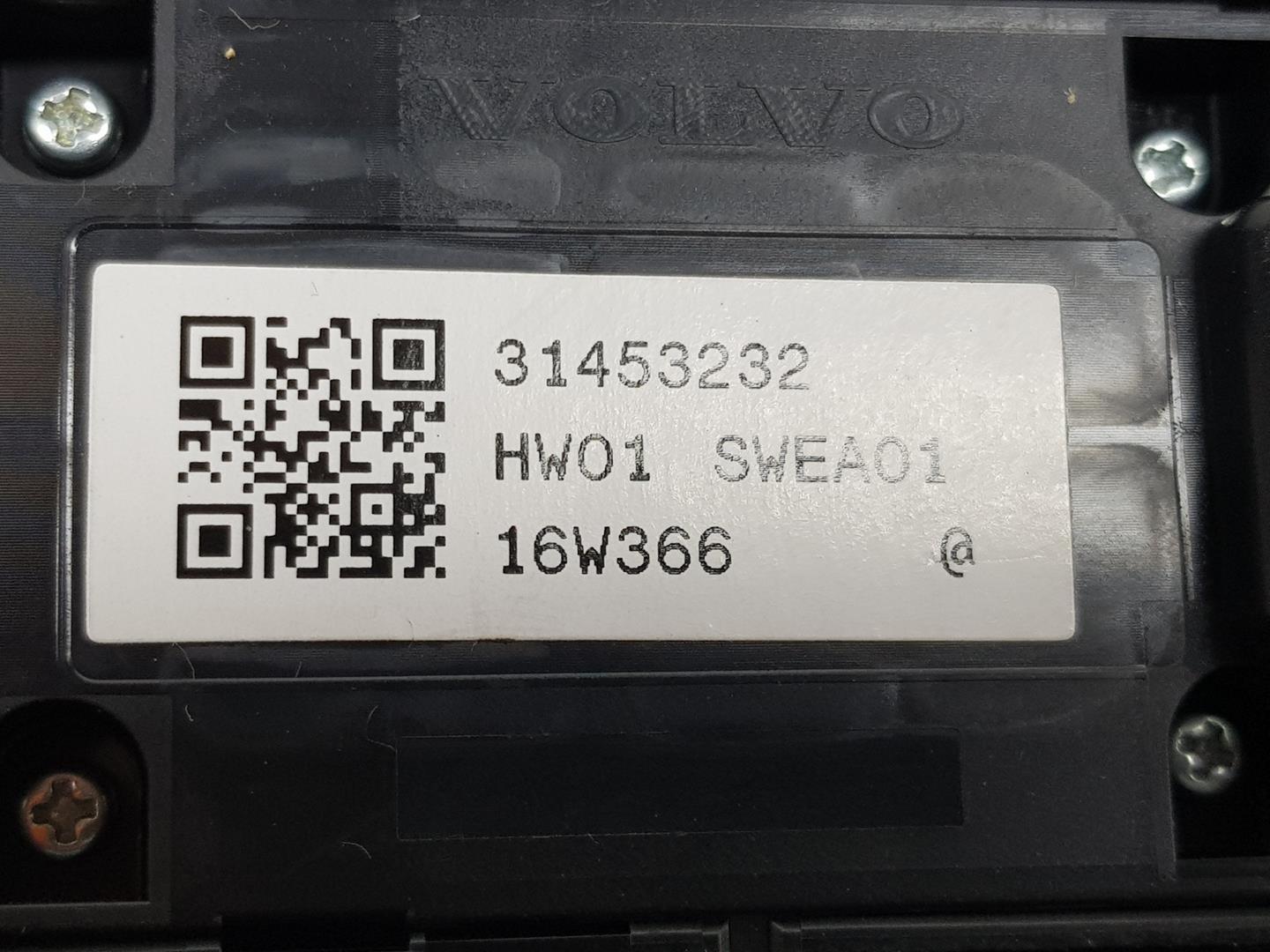 VOLVO V40 2 generation (2012-2020) Front Left Door Window Switch 31453232, 31334567 23374075