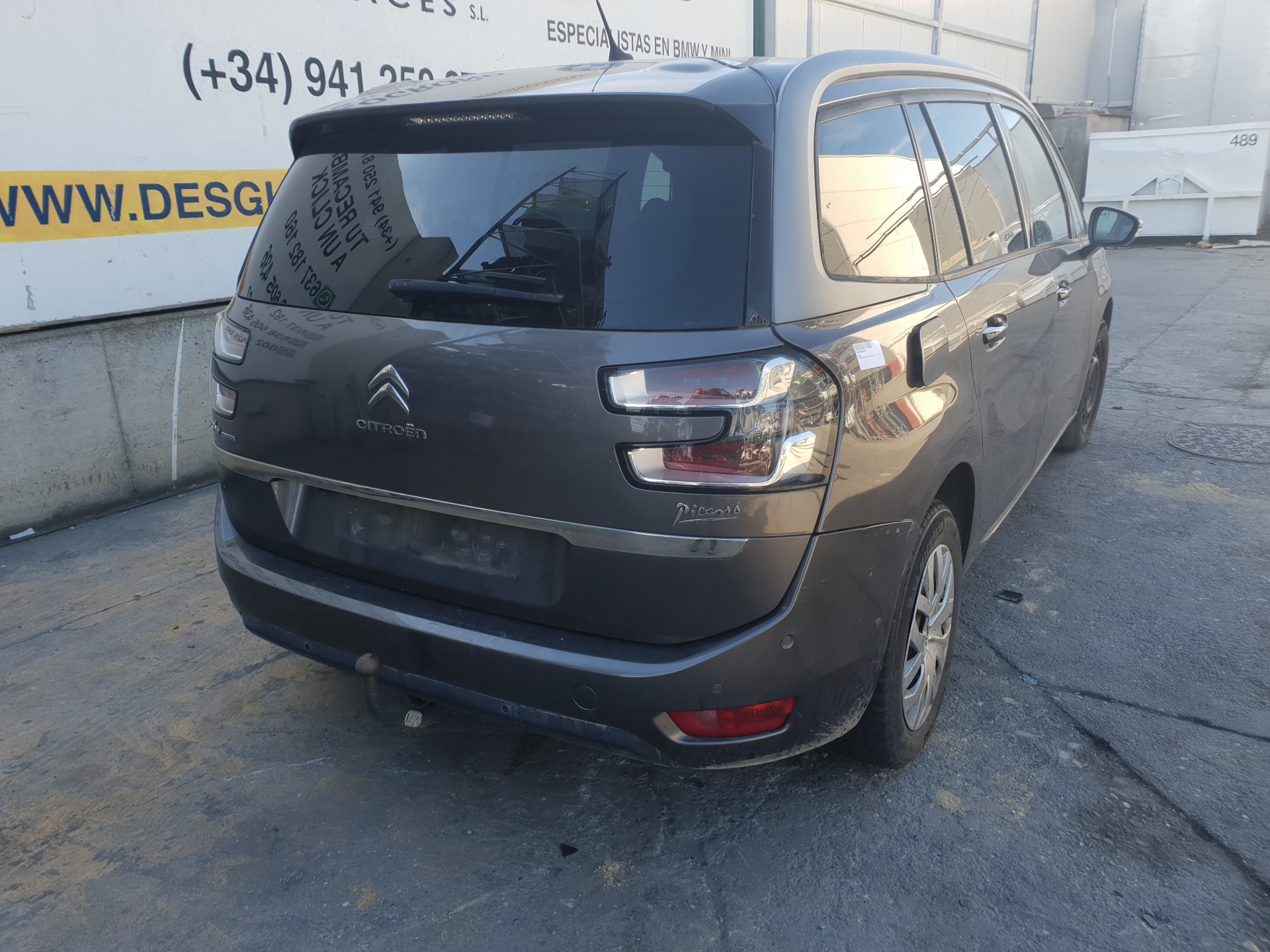 CITROËN C4 Picasso 2 generation (2013-2018) Andre kropsdele 86ET40,9674829780 24248269