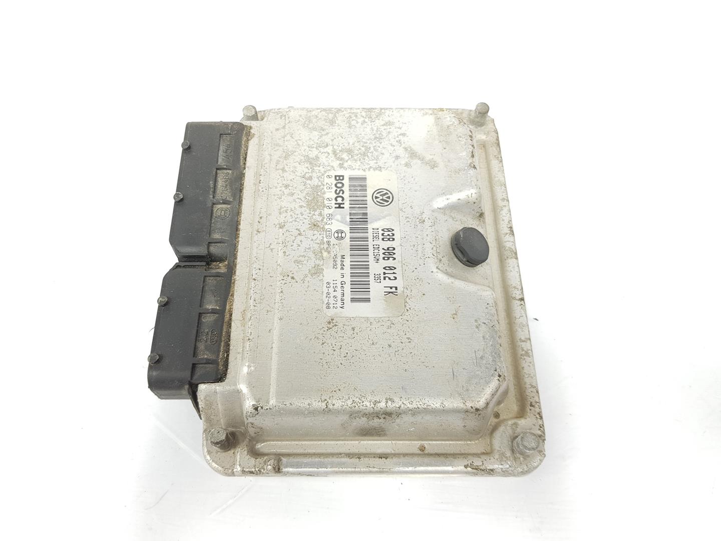 SEAT Bora 1 generation (1998-2005) Engine Control Unit ECU 038906012FK,038906012FK,2222DL 19809255